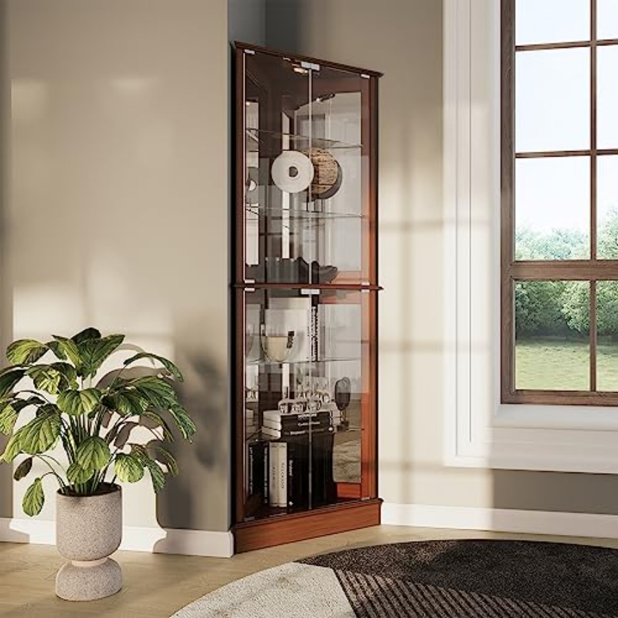 Home Bar And Cabinet - Ev barı kullanımı için aydınlatmalı köşe