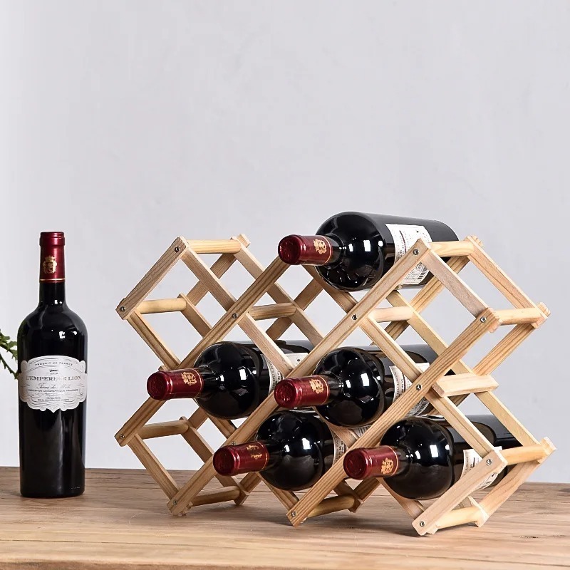 Home Bar Shelves - İstiflenebilir Şarap Depolama Rafları 3, 5,