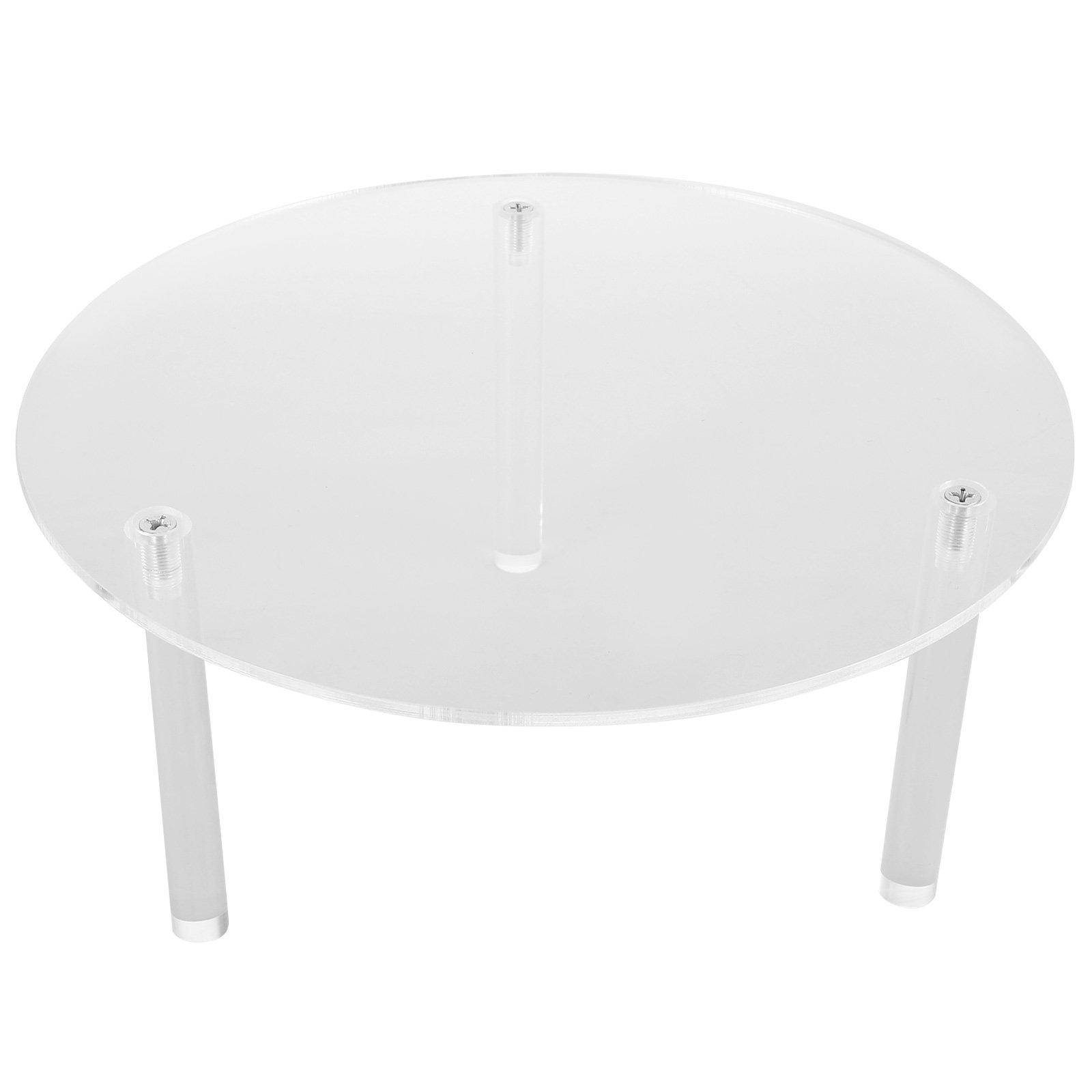 Home Bar Stand - Akrilik İçecek Dağıtıcı Standı Şeffaf Tabanlı