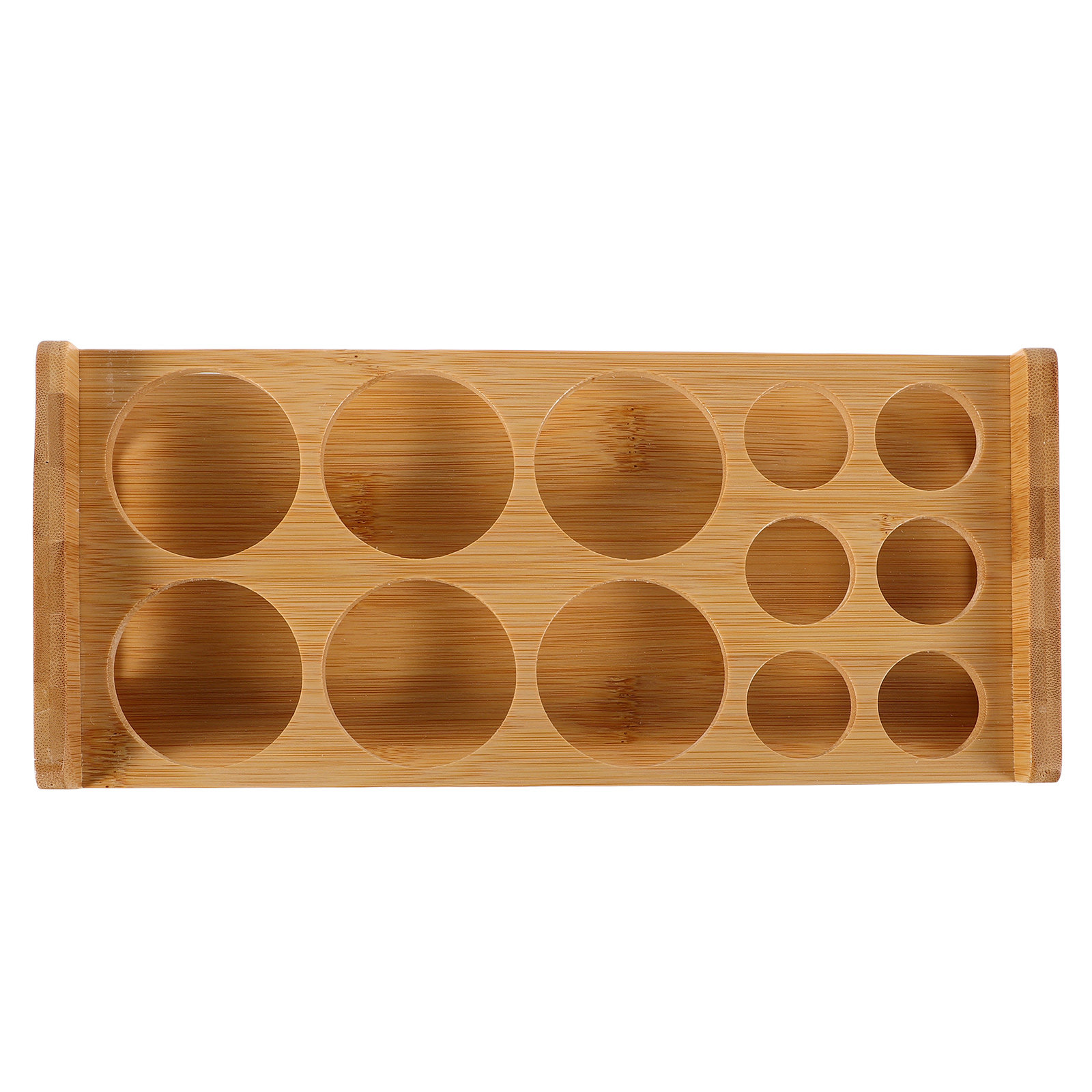 Home Bar Stand - Bambu Shot Bardağı Tutucu Premium Ahşap