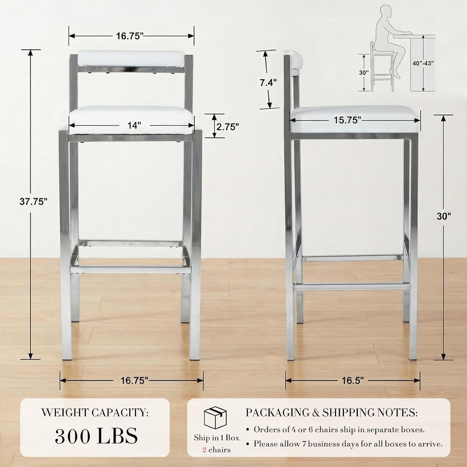2'li Bar Taburesi Seti, 30 İnç - Home Bar Stools incelemesi ve fiyatı
