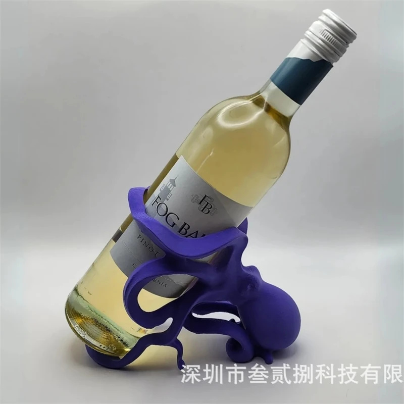Ahtapot Şarap Şişesi Rafı Masa - Home Bar Stand incelemesi ve fiyatı