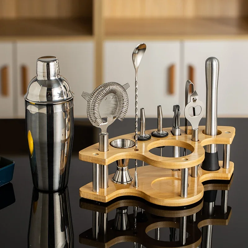 Standı ile 11 adet paslanmaz ç - Boston Shaker Set incelemesi ve fiyatı