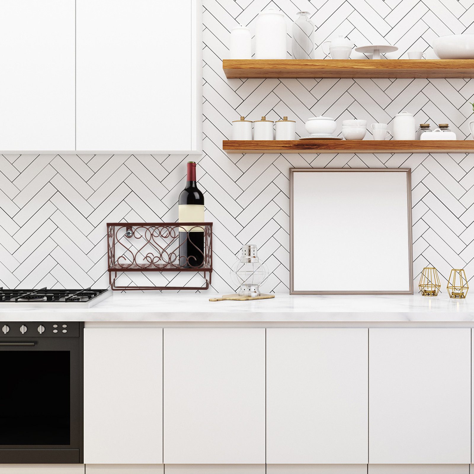 Yerden Tasarruf Sağlayan Duvar - Home Bar Shelves incelemesi ve fiyatı