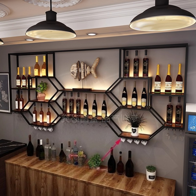 Metal Raflar Şarap Dolabı Otur - Home Bar Shelves incelemesi ve fiyatı