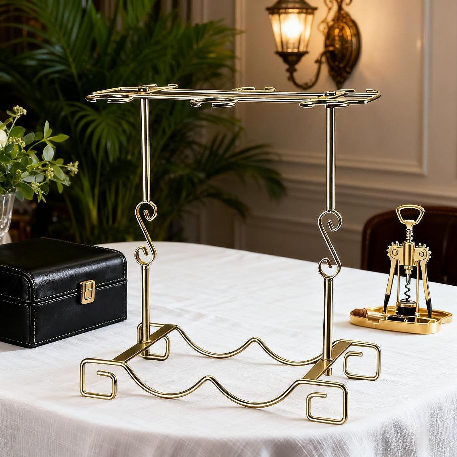 Masa üstü kadeh tutucu demir ş - Home Bar Stand incelemesi ve fiyatı