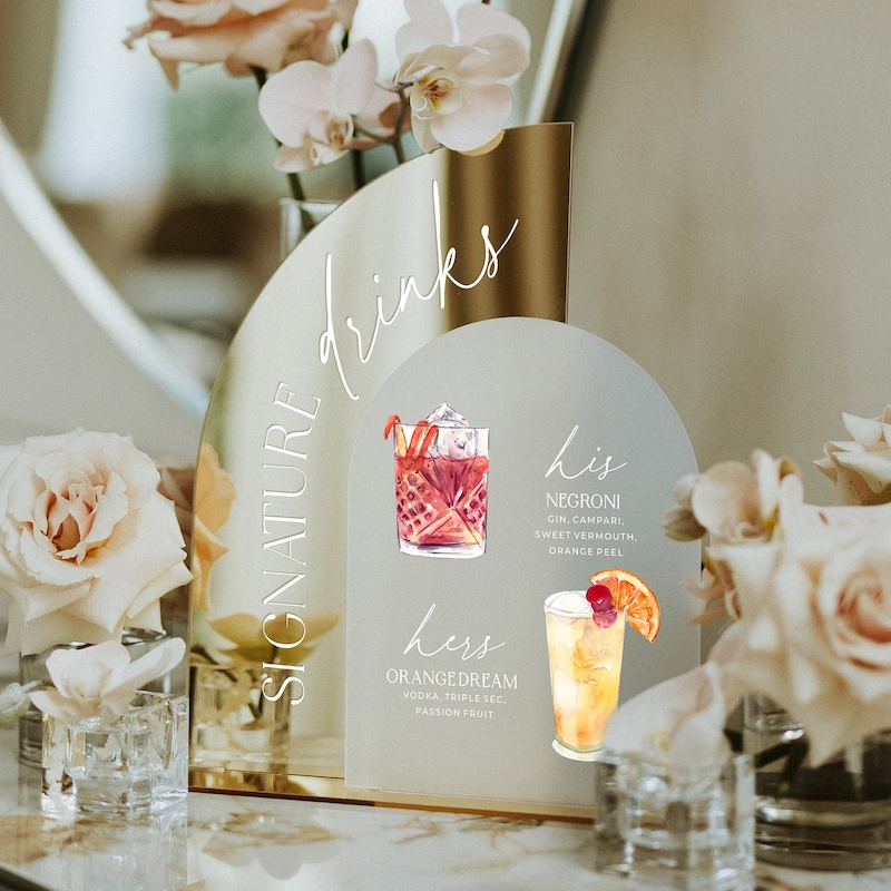 Altın Ayna Düğün Bar Menü Burc - Cocktail Recipe Book incelemesi ve fiyatı